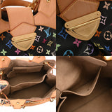 LOUIS VUITTON ルイヴィトン マルチカラー ウルスラ ノワール M40124 レディース モノグラムマルチカラー ハンドバッグ Bランク 中古 銀蔵