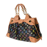 LOUIS VUITTON ルイヴィトン マルチカラー ウルスラ ノワール M40124 レディース モノグラムマルチカラー ハンドバッグ Bランク 中古 銀蔵
