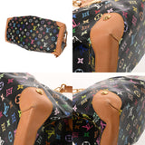 LOUIS VUITTON ルイヴィトン マルチカラー ウルスラ ノワール M40124 レディース モノグラムマルチカラー ハンドバッグ Bランク 中古 銀蔵