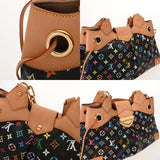 LOUIS VUITTON ルイヴィトン マルチカラー ウルスラ ノワール M40124 レディース モノグラムマルチカラー ハンドバッグ Bランク 中古 銀蔵