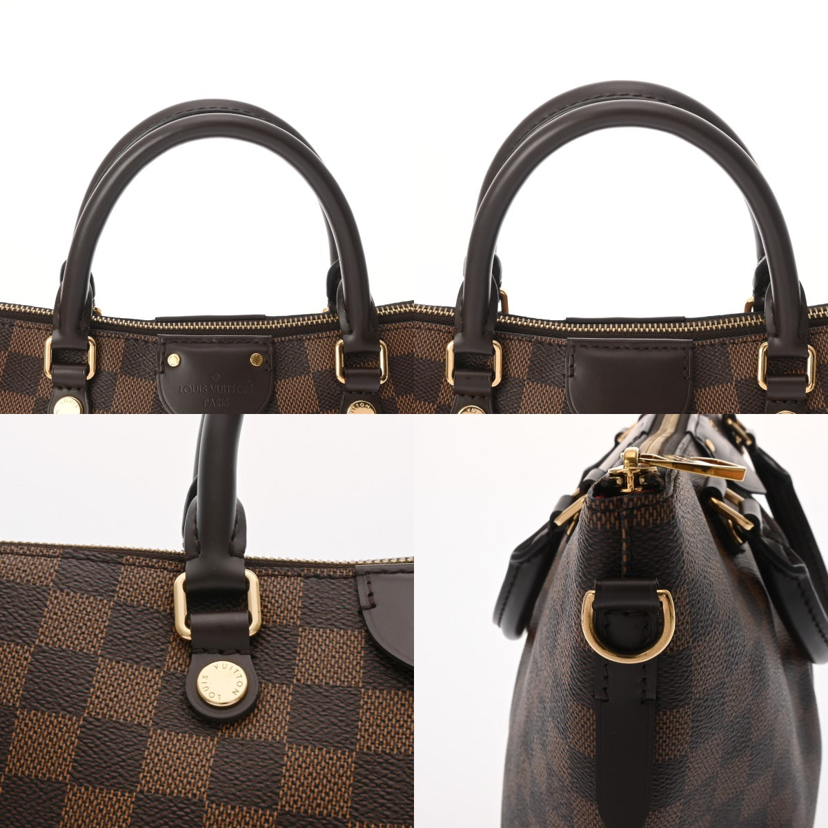 ルイヴィトン ダミエシエナハンドバッグ ブラウン シエナ（LOUIS VUITTON） ルイヴィトン LOUIS VUITTON シエナ PM