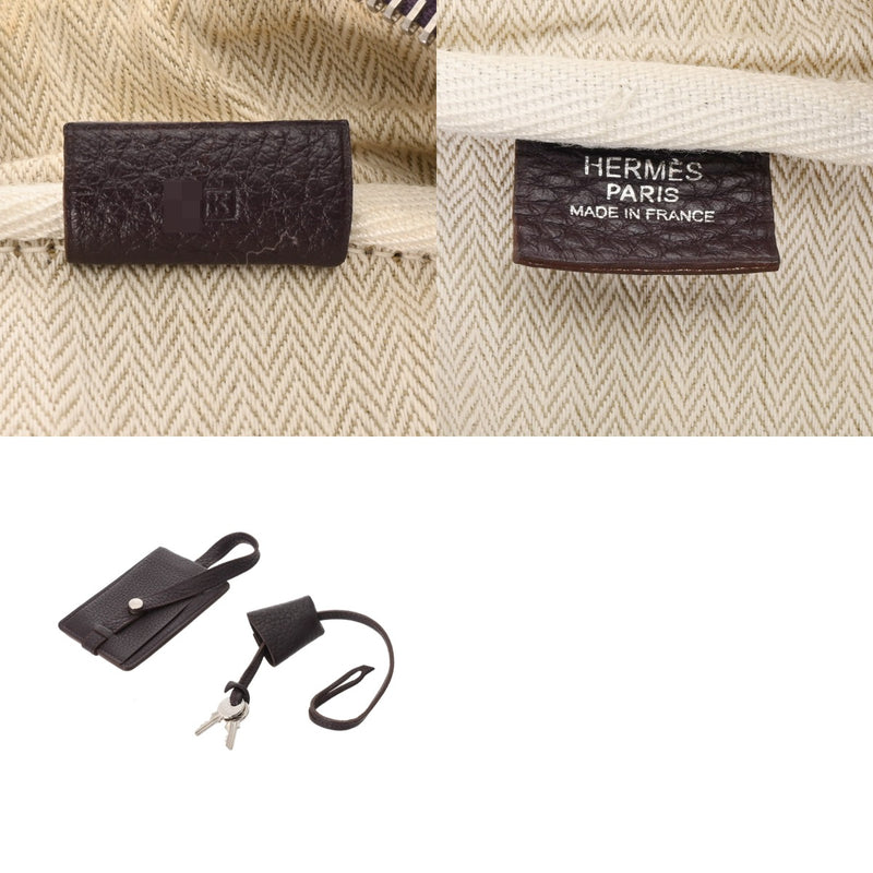 HERMES エルメス ヴィクトリア 35 レザン □K刻印(2025年頃) レディース トリヨンクレマンス ハンドバッグ Bランク 中古 銀蔵