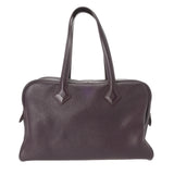 HERMES エルメス ヴィクトリア 35 レザン □K刻印(2025年頃) レディース トリヨンクレマンス ハンドバッグ Bランク 中古 銀蔵