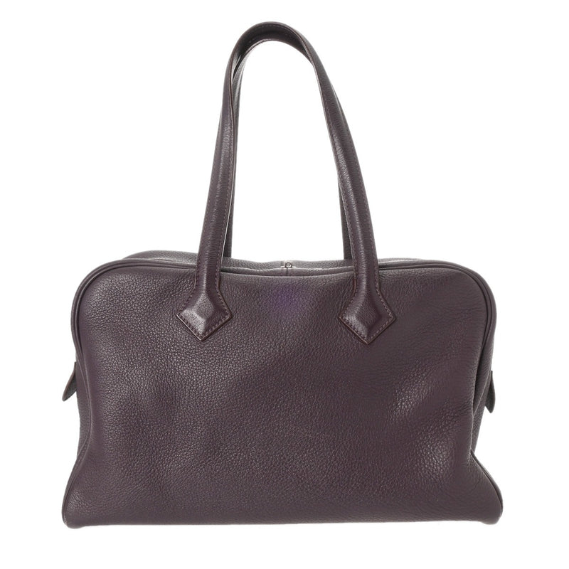 HERMES エルメス ヴィクトリア 35 レザン □K刻印(2025年頃) レディース トリヨンクレマンス ハンドバッグ Bランク 中古 銀蔵