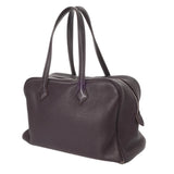 HERMES エルメス ヴィクトリア 35 レザン □K刻印(2025年頃) レディース トリヨンクレマンス ハンドバッグ Bランク 中古 銀蔵