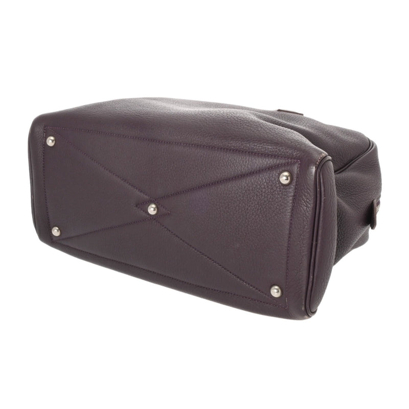 HERMES エルメス ヴィクトリア 35 レザン □K刻印(2025年頃) レディース トリヨンクレマンス ハンドバッグ Bランク 中古 銀蔵