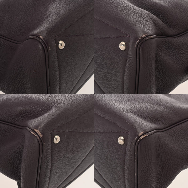 HERMES エルメス ヴィクトリア 35 レザン □K刻印(2025年頃) レディース トリヨンクレマンス ハンドバッグ Bランク 中古 銀蔵