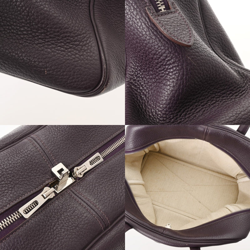 HERMES エルメス ヴィクトリア 35 レザン □K刻印(2025年頃) レディース トリヨンクレマンス ハンドバッグ Bランク 中古 銀蔵