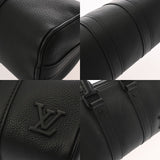 LOUIS VUITTON ルイヴィトン アエログラム キーポル XS ノワール M80950 メンズ トリヨンレザー ボストンバッグ ABランク 中古 銀蔵