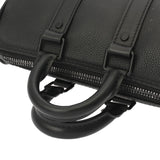 LOUIS VUITTON ルイヴィトン アエログラム キーポル XS ノワール M80950 メンズ トリヨンレザー ボストンバッグ ABランク 中古 銀蔵
