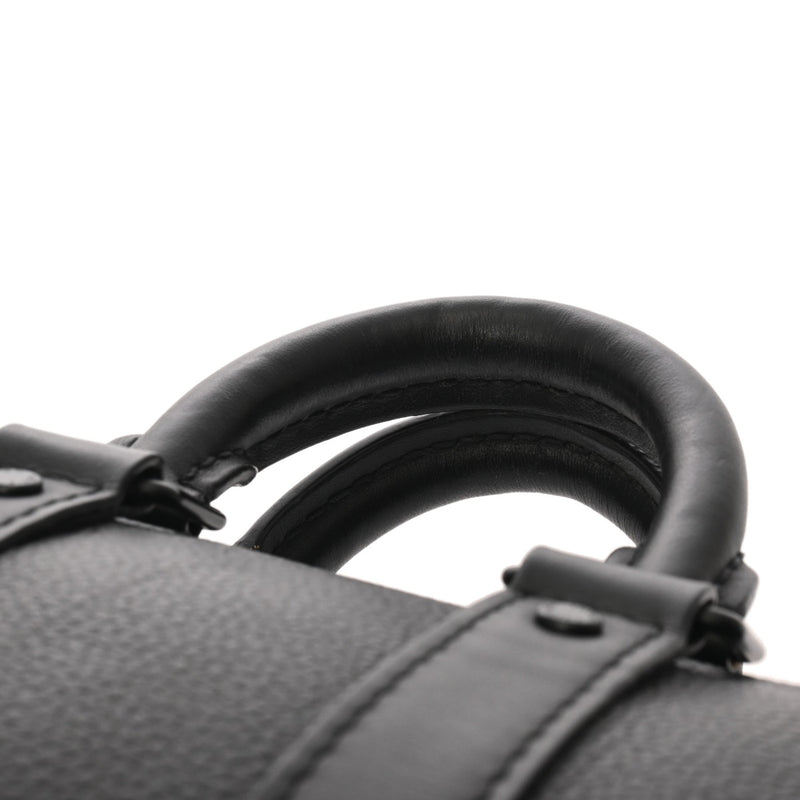 LOUIS VUITTON ルイヴィトン アエログラム キーポル XS ノワール M80950 メンズ トリヨンレザー ボストンバッグ ABランク 中古 銀蔵