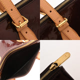 LOUIS VUITTON ルイヴィトン モノグラムヴェルニ ローズウッド アヴェニュー アマラント M93510 レディース ヴェルニ ハンドバッグ ABランク 中古 銀蔵