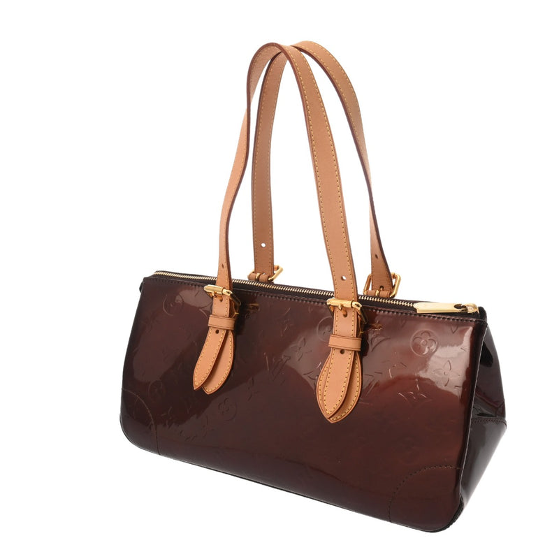 LOUIS VUITTON ルイヴィトン モノグラムヴェルニ ローズウッド 