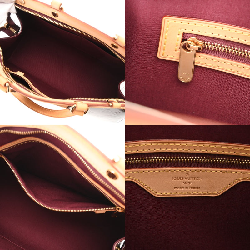 LOUIS VUITTON ルイヴィトン モノグラムヴェルニ ブレア MM 2WAYバッグ ルージュフォーヴィスト M91690 レディース ヴェルニ ハンドバッグ ABランク 中古 銀蔵