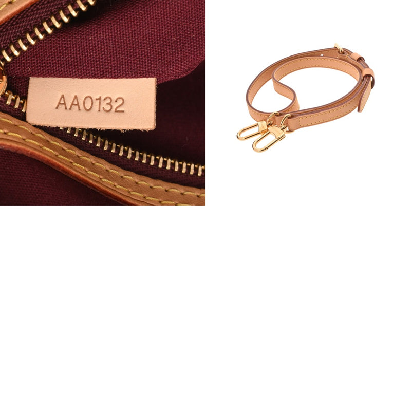 LOUIS VUITTON ルイヴィトン モノグラムヴェルニ ブレア MM 2WAYバッグ ルージュフォーヴィスト M91690 レディース ヴェルニ ハンドバッグ ABランク 中古 銀蔵