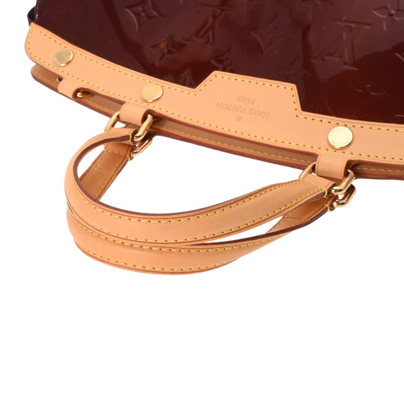 LOUIS VUITTON ルイヴィトン モノグラムヴェルニ ブレア MM 2WAYバッグ ルージュフォーヴィスト M91690 レディース ヴェルニ ハンドバッグ ABランク 中古 銀蔵
