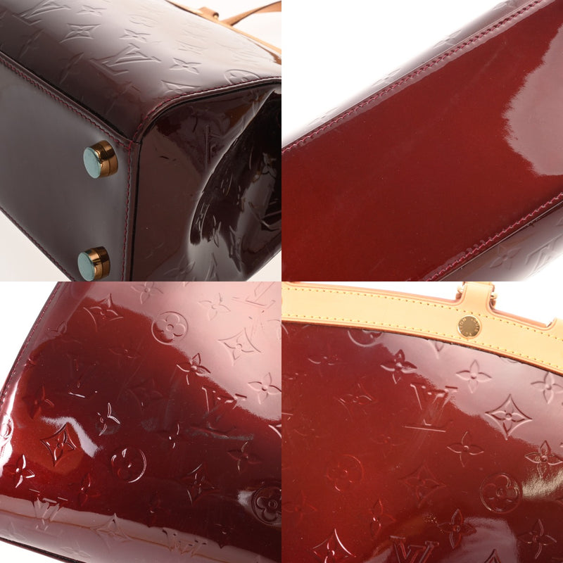 LOUIS VUITTON ルイヴィトン モノグラムヴェルニ ブレア MM 2WAYバッグ ルージュフォーヴィスト M91690 レディース ヴェルニ ハンドバッグ ABランク 中古 銀蔵