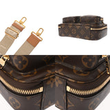 LOUIS VUITTON ルイヴィトン モノグラム ユーティリティ クロスボディ ブラウン M80446 レディース モノグラムキャンバス ショルダーバッグ Aランク 中古 銀蔵