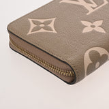 LOUIS VUITTON ルイヴィトン モノグラムアンプラント ジッピーウォレット トゥルトレールクレーム M69794 レディース レザー 長財布 ABランク 中古 銀蔵