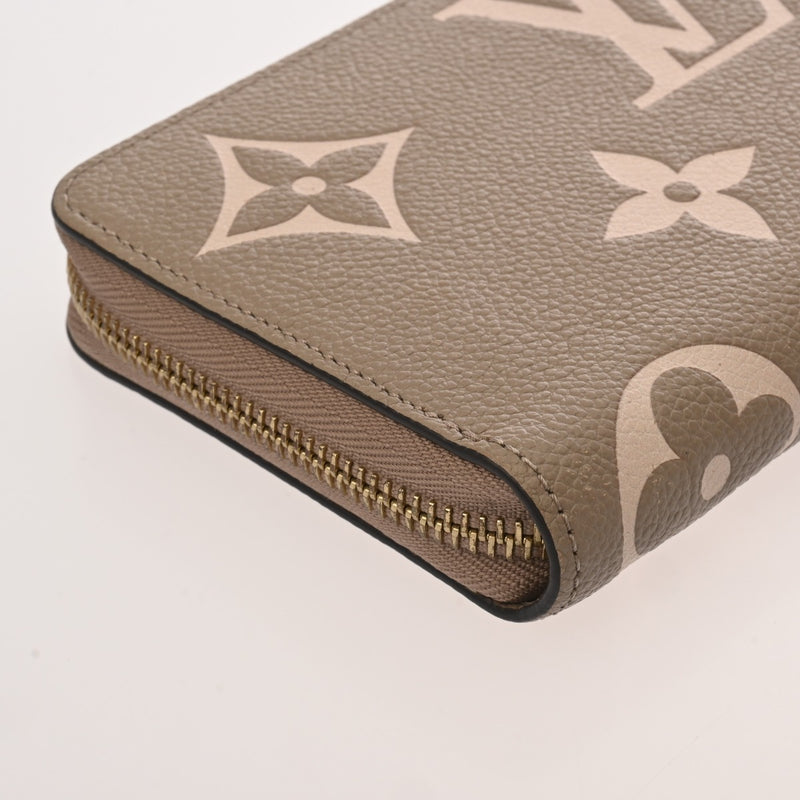 LOUIS VUITTON ルイヴィトン モノグラムアンプラント ジッピーウォレット トゥルトレールクレーム M69794 レディース レザー 長財布 ABランク 中古 銀蔵