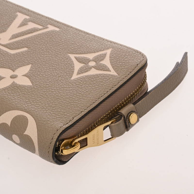LOUIS VUITTON ルイヴィトン モノグラムアンプラント ジッピーウォレット トゥルトレールクレーム M69794 レディース レザー 長財布 ABランク 中古 銀蔵