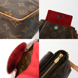 LOUIS VUITTON ルイヴィトン モノグラム ヴィバシテ PM ブラウン M51165 レディース モノグラムキャンバス ショルダーバッグ Aランク 中古 銀蔵