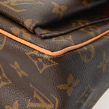 LOUIS VUITTON ルイヴィトン モノグラム ヴィバシテ PM ブラウン M51165 レディース モノグラムキャンバス ショルダーバッグ Aランク 中古 銀蔵