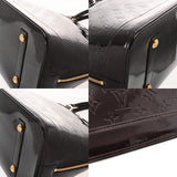 LOUIS VUITTON ルイヴィトン モノグラムヴェルニ アルマ GM アマラント M93595 レディース モノグラムヴェルニ ハンドバッグ ABランク 中古 銀蔵