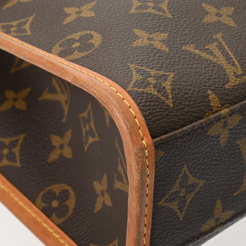 LOUIS VUITTON ルイヴィトン モノグラム ベルエア 2WAY ブラウン M51122 ユニセックス モノグラムキャンバス ハンドバッグ Bランク 中古 銀蔵