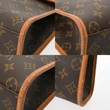 LOUIS VUITTON ルイヴィトン モノグラム ベルエア 2WAY ブラウン M51122 ユニセックス モノグラムキャンバス ハンドバッグ Bランク 中古 銀蔵