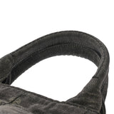 PRADA プラダ カナパ ミニ  グレー 1BG439 レディース デニム ハンドバッグ ABランク 中古 銀蔵