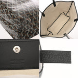 GOYARD ゴヤール サンルイ PM ヘリンボーン ブラック ユニセックス PVC レザー トートバッグ 未使用 銀蔵