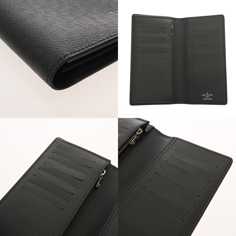 LOUIS VUITTON ルイヴィトン タイガ ポルトフォイユ ブラザ ノワール M30501 メンズ レザー 長財布 新同 中古 銀蔵