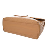 CHANEL シャネル マトラッセ ケリー型 ベージュ A12397 レディース キャビアスキン ハンドバッグ ABランク 中古 銀蔵