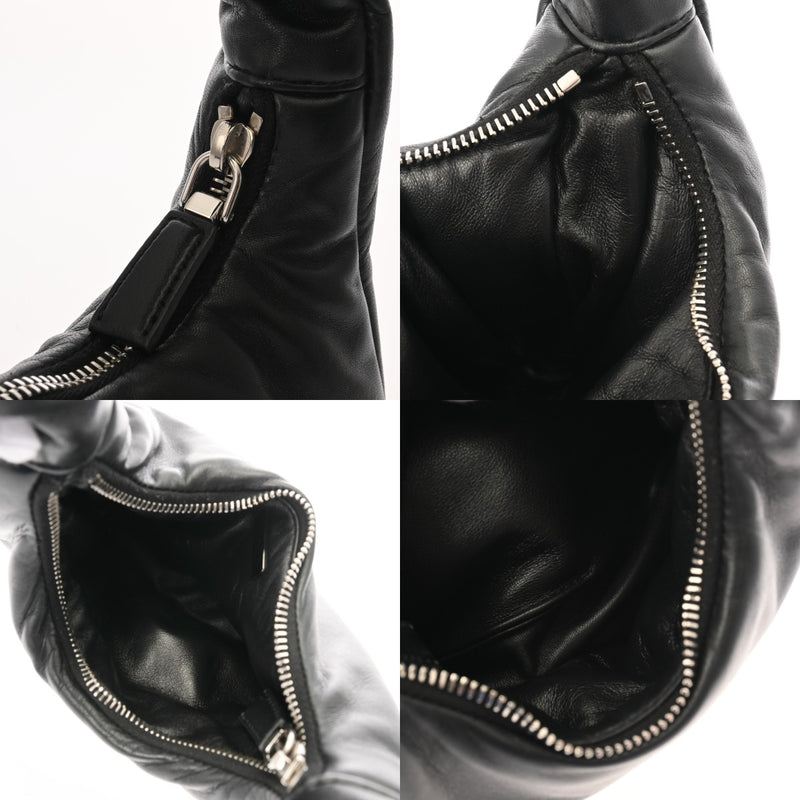 PRADA プラダ パテッド MINI ブラック 1BA384 レディース ナッパレザー ハンドバッグ Aランク 中古 銀蔵