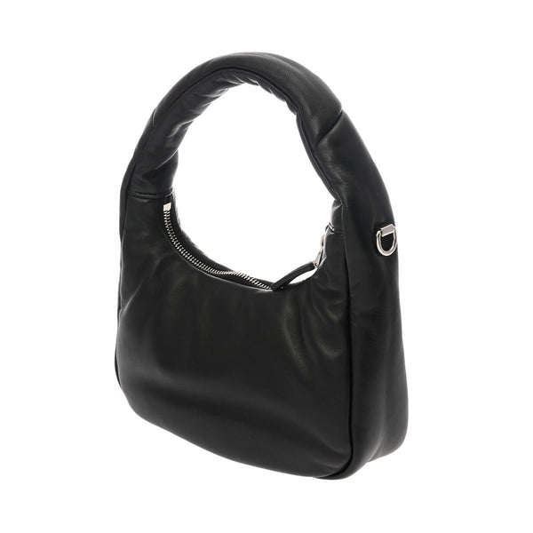 PRADA プラダ パテッド MINI ブラック 1BA384 レディース ナッパレザー ハンドバッグ Aランク 中古 銀蔵