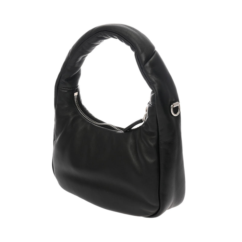 PRADA プラダ パテッド MINI ブラック 1BA384 レディース ナッパレザー ハンドバッグ Aランク 中古 銀蔵