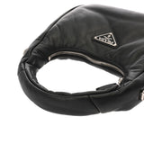 PRADA プラダ パテッド MINI ブラック 1BA384 レディース ナッパレザー ハンドバッグ Aランク 中古 銀蔵