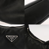 PRADA プラダ パテッド MINI ブラック 1BA384 レディース ナッパレザー ハンドバッグ Aランク 中古 銀蔵