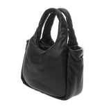 PRADA プラダ パテッド MINIトート 2WAY ブラック 1BA359 レディース ナッパレザー ハンドバッグ Aランク 中古 銀蔵