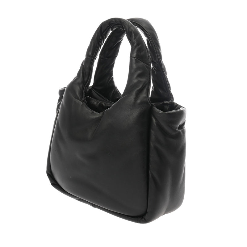 PRADA プラダ パテッド MINIトート 2WAY ブラック 1BA359 レディース ナッパレザー ハンドバッグ Aランク 中古 銀蔵