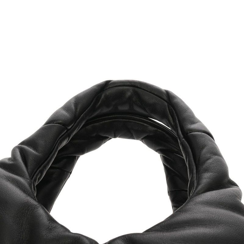 PRADA プラダ パテッド MINIトート 2WAY ブラック 1BA359 レディース ナッパレザー ハンドバッグ Aランク 中古 銀蔵