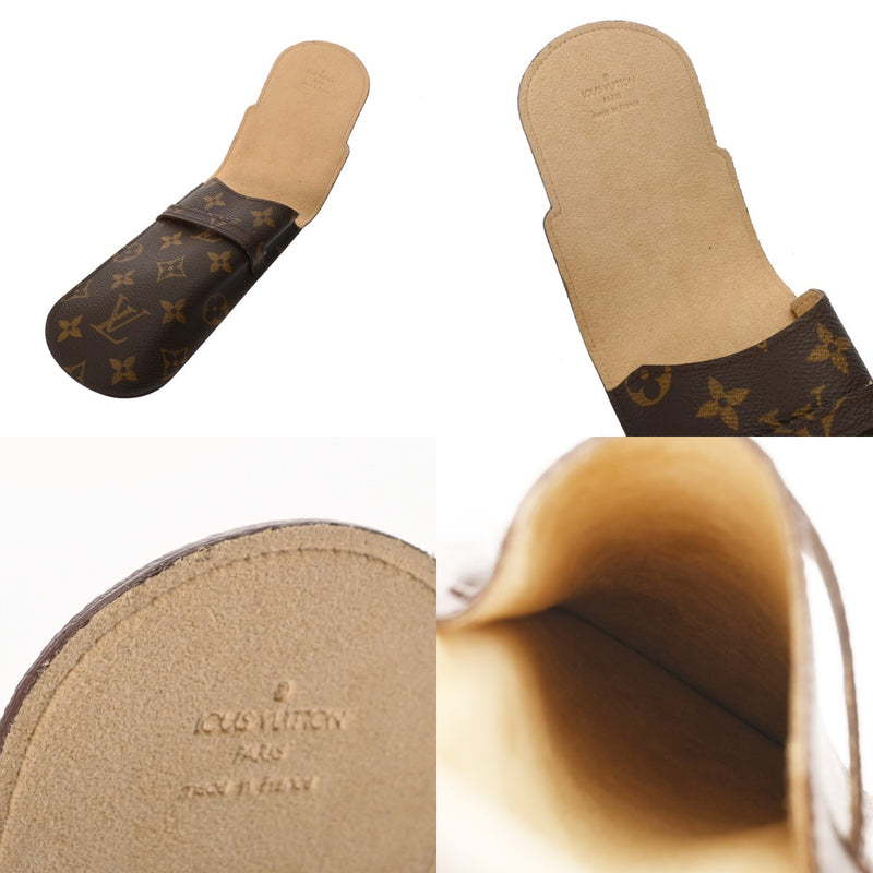 LOUIS VUITTON ルイヴィトン モノグラム エテュイリュネットラバ 眼鏡ケース ブラウン M62970 ユニセックス モノグラムキャンバス ブランド小物 Aランク 中古 銀蔵