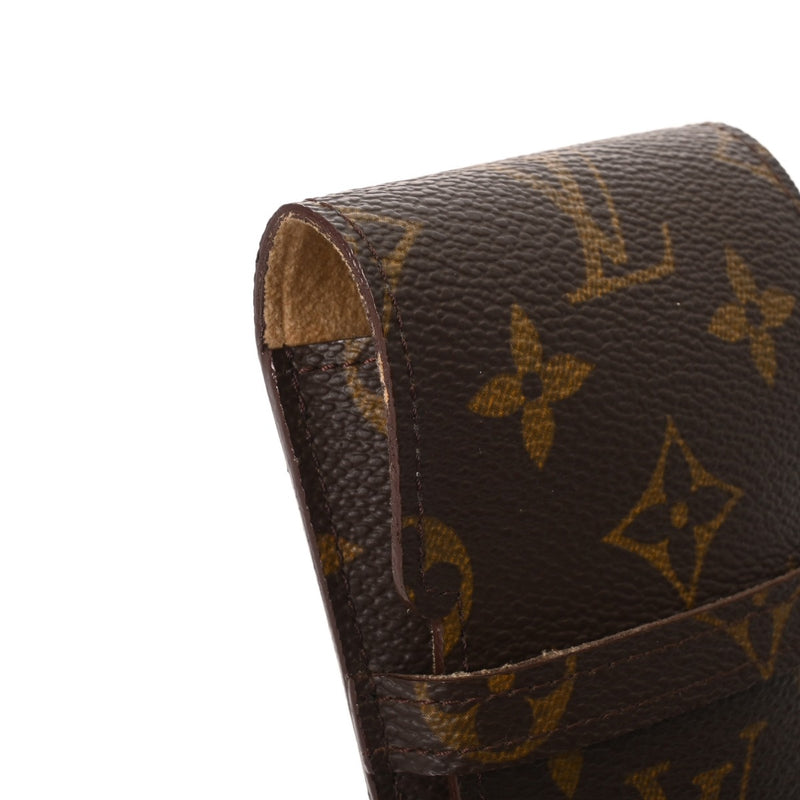 LOUIS VUITTON ルイヴィトン モノグラム エテュイリュネットラバ 眼鏡ケース ブラウン M62970 ユニセックス モノグラムキャンバス ブランド小物 Aランク 中古 銀蔵