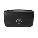 GUCCI グッチ ショルダーバッグ ブラック 739721 レディース レザー ショルダーバッグ Aランク 中古 銀蔵