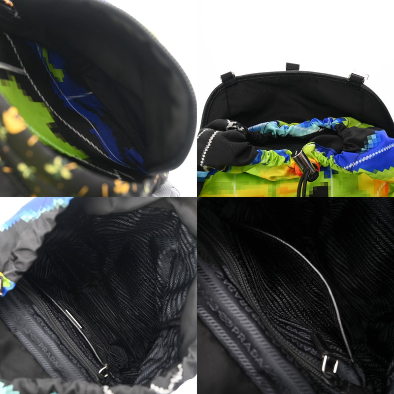 PRADA プラダ バックパック マルチカラー メンズ ナイロン リュック・デイパック ABランク 中古 銀蔵