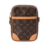 LOUIS VUITTON ルイヴィトン モノグラム ダヌーブ ブラウン M45266 ユニセックス モノグラムキャンバス ショルダーバッグ Bランク 中古 銀蔵
