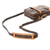 LOUIS VUITTON ルイヴィトン モノグラム ダヌーブ ブラウン M45266 ユニセックス モノグラムキャンバス ショルダーバッグ Bランク 中古 銀蔵