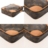 LOUIS VUITTON ルイヴィトン モノグラム ダヌーブ ブラウン M45266 ユニセックス モノグラムキャンバス ショルダーバッグ Bランク 中古 銀蔵