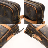LOUIS VUITTON ルイヴィトン モノグラム ダヌーブ ブラウン M45266 ユニセックス モノグラムキャンバス ショルダーバッグ Bランク 中古 銀蔵